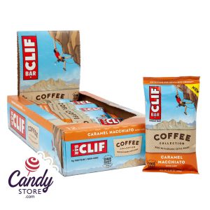 Clif Bars Carmel Macchiato 2.4oz - 12ct