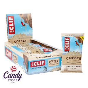 Clif Bars Vanilla Almond Latte 2.4oz - 12ct