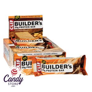 Clif Builder's Crunchy Peanut Butter 2.4oz Bar - 12ct