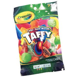 Crayola Color Your Mouth Taffy Bags - 24ct