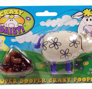 Crazy Daisy Pooping Cow Candy Dispenser - 6ct