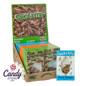 Crick-Ettes Real Crickets Seasoned Snack Assorted - 24ct