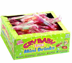 Cry Baby Sour Mini Bottle - 12ct