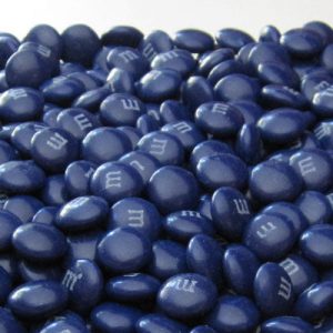 Dark Blue M&Ms Candy - 10lb