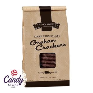 Dark Chocolate Graham Crackers 7.5oz Bag Nancy Adams - 12ct