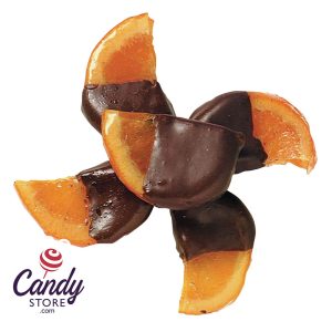 Dark Chocolate Half-Dipped Oranges - 5lb