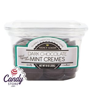 Dark Chocolate Mint Cremes Nancy Adams - 12ct