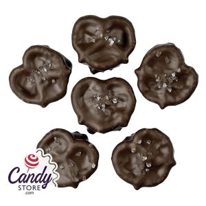 Dark Chocolate Sea Salt Caramel Pretzels - 4lb