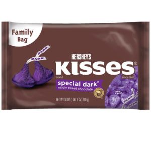 Dark Hersheys Kisses - 18oz