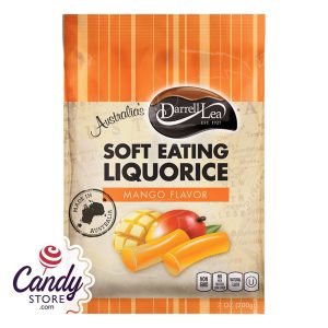 Darrell Lea Soft Eating Licorice Mango - 8ct