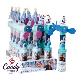Disney Frozen 2 Candy Fan Toys Assorted - 12ct