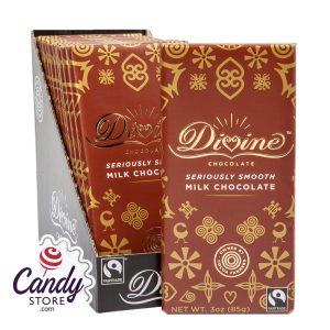 Divine Milk Chocolate 3oz Bar - 12ct
