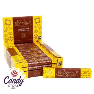 Divine Milk Chocolate Caramel Snack Bar 1.2oz - 18ct