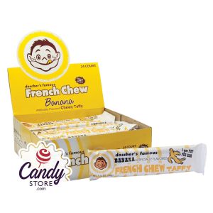 Doscher's Banana French Chew Taffy 1.62oz - 24ct
