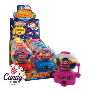 Dubble Bubble Big Jackpot Gumball Machine - 12ct