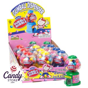 Dubble Bubble Gumball Machine Dispensers - 12ct