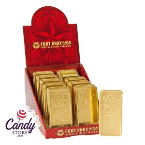 Fort Knox Gold Bars Chocolates - 40ct