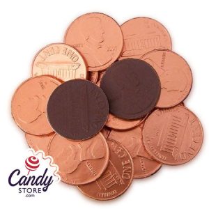 Fort Knox Giant Chocolate Pennies - 1lb