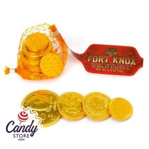 Fort Knox Gold Coins Chocolate - 30ct