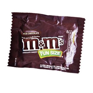 Fun Size M&Ms Milk Chocolate - 20lb Case