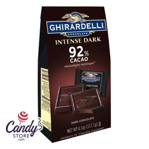 Ghirardelli 92% Cocoa Moonlight Mystique Intense Dark Chocolate 4.1oz Bag - 6ct