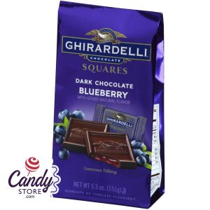 Ghirardelli Dark Chocolate Blueberry Squares Bags - 6ct