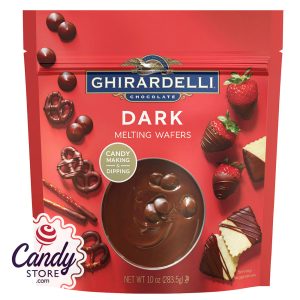 Ghirardelli Dark Melting Waffers 10oz - 6ct