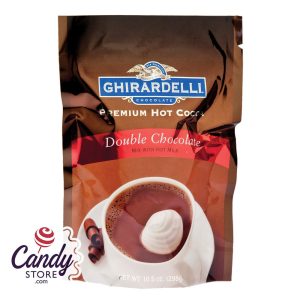 Ghirardelli Hot Chocolate Double Chocolate 10.5oz Pouch - 6ct