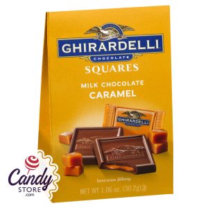 Ghirardelli Milk Chocolate and Caramel Squares Small Bags - 24ct