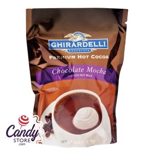 Ghirardelli Mocha Hot Chocolate 10.5oz Pouch - 6ct