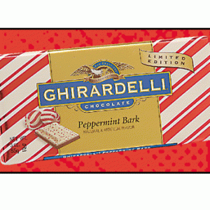 Ghirardelli Peppermint Bark Chocolate Bars - 14ct