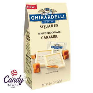 Ghirardelli Squares White Chocolate Caramel Pouches - 6ct