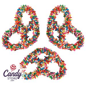 Giambri's Rainbow Sprinkles Milk Chocolate Covered Pretzel - 3lb