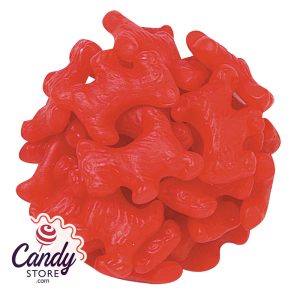 Gimbal's Wild Cherry Licorice Scottie Dogs - 5lb