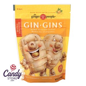 Ginger People Gin Gins Hard Candy 3oz Bag - 12ct