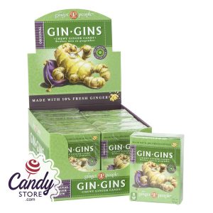 Ginger People Gin Gins Original Ginger Chews 1.6oz Box - 24ct