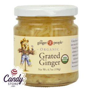 Ginger People Organic Grated Ginger 6.7oz Jar - 12ct