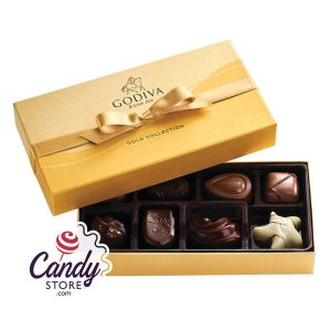 Godiva Gold Ballotin 8-Piece Assortment Boxes - 12ct