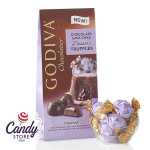 Godiva Chocolate Lava Cake Dessert Truffles Bags - 6ct