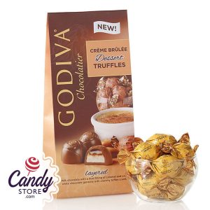 Godiva Creme Brulee Dessert Truffles Bags - 6ct