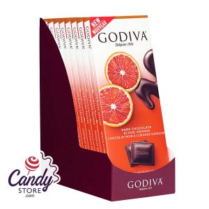 Godiva Dark Chocolate Blood Orange Bars - 10ct