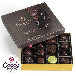 Godiva Dark Chocolate Gift Box 16-Piece - 12ct