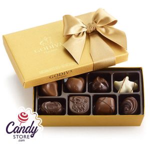 Godiva Gold 8-Piece Gift Box Assortment Ballotin - 24ct Boxes