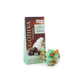 Godiva Mint Chocolate Chip Desert Truffles Bags - 6ct
