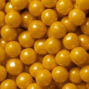 Gold Pearls Candy Beads - 10lb