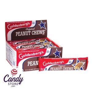 Original Goldenberg's Dark Chocolate Peanut Chews - 18ct