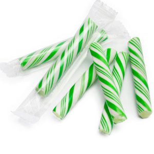 Green Candy Sticks Mini 250ct - Sticklettes