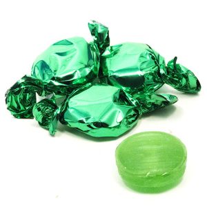 Green Foil Lime Hard Candy - 5lb