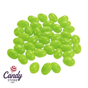 Green Lime Jelly Beans - 2lb Bulk