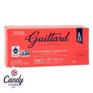 Guittard Bittersweet Chocolate Baking Bar 6oz Box - 12ct